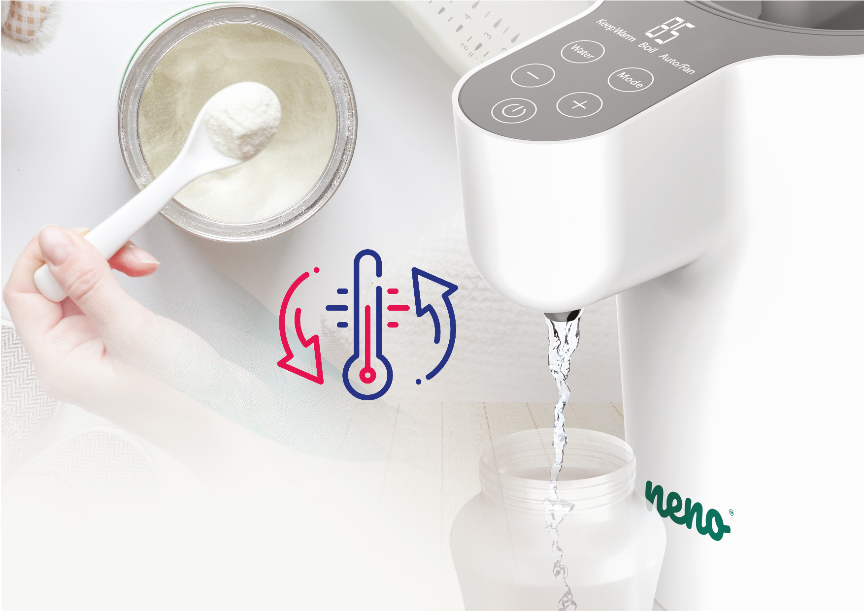 Експрес-молоко з постійною температурою 