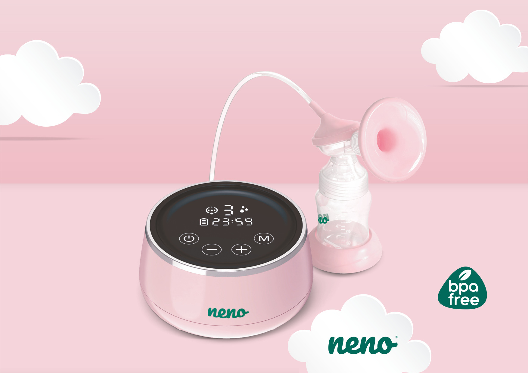 Neno Bella одинарний бездротовий електронний молоковідсмоктувач