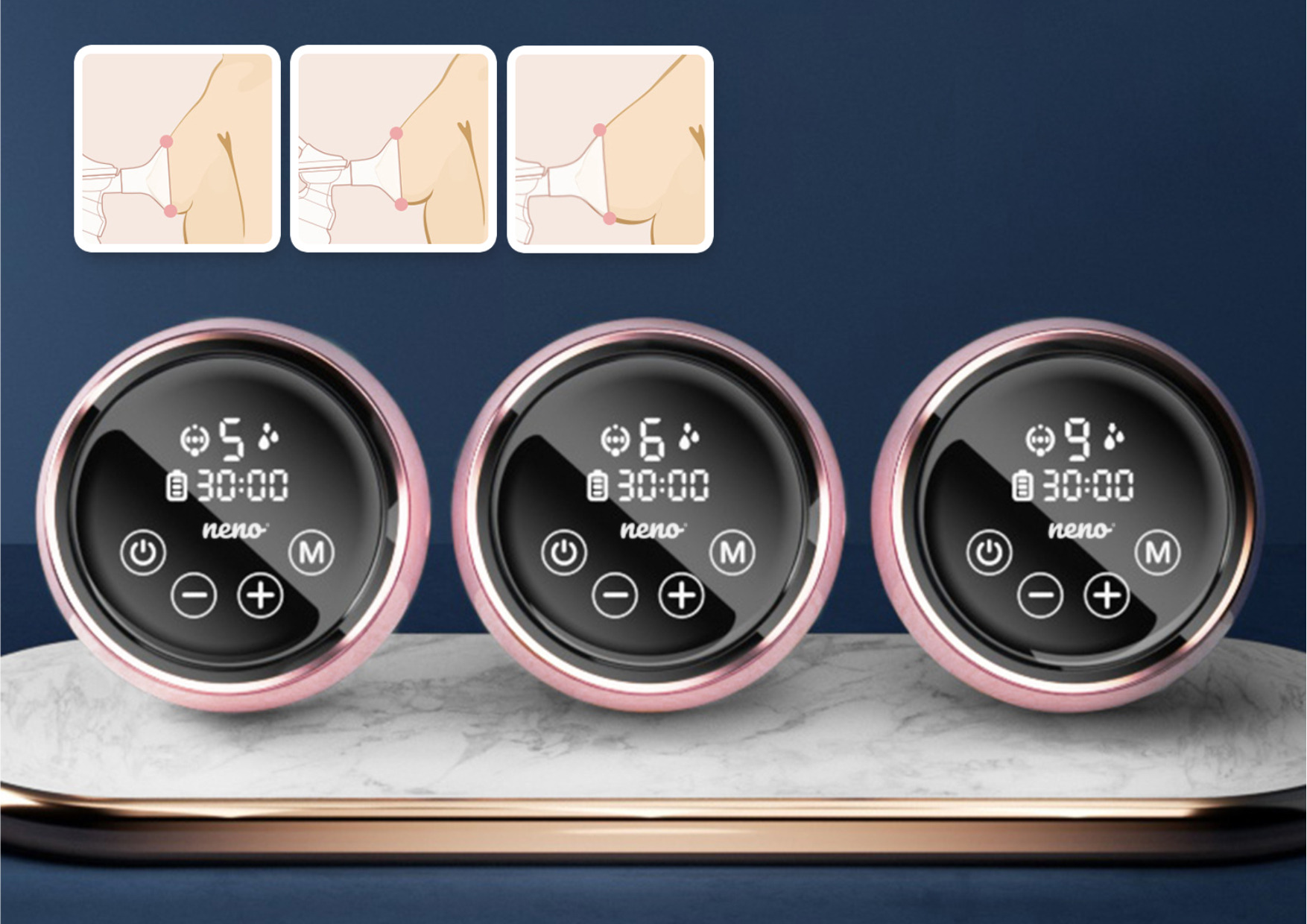 Сенсорна панель молоковідсмоктувача Neno