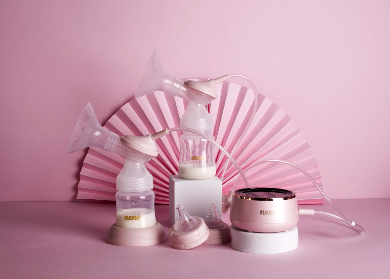 Бездротовий електронний молоковідсмоктувач Neno Bella Twin