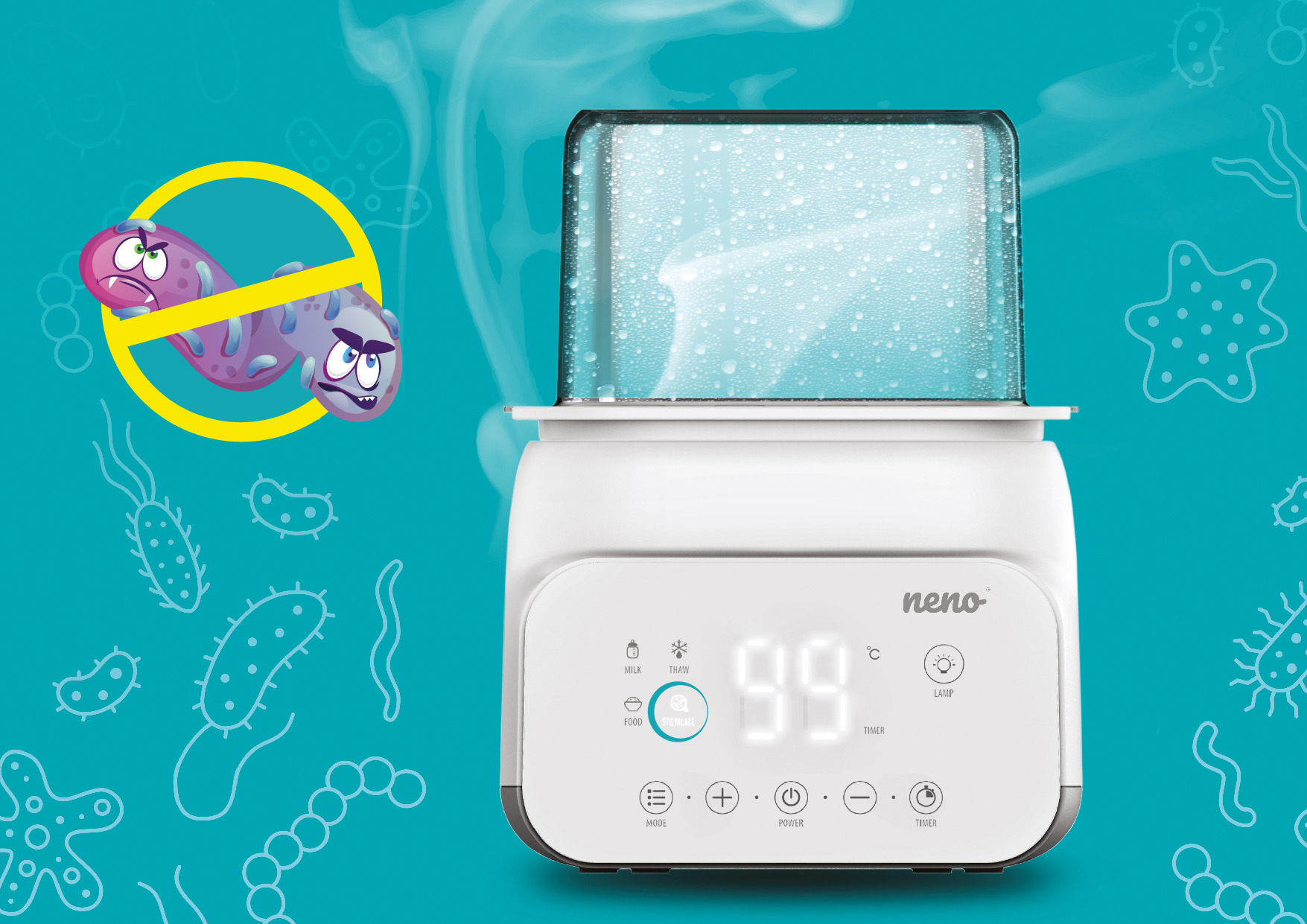 Стерилізатор для пляшок Neno Vita