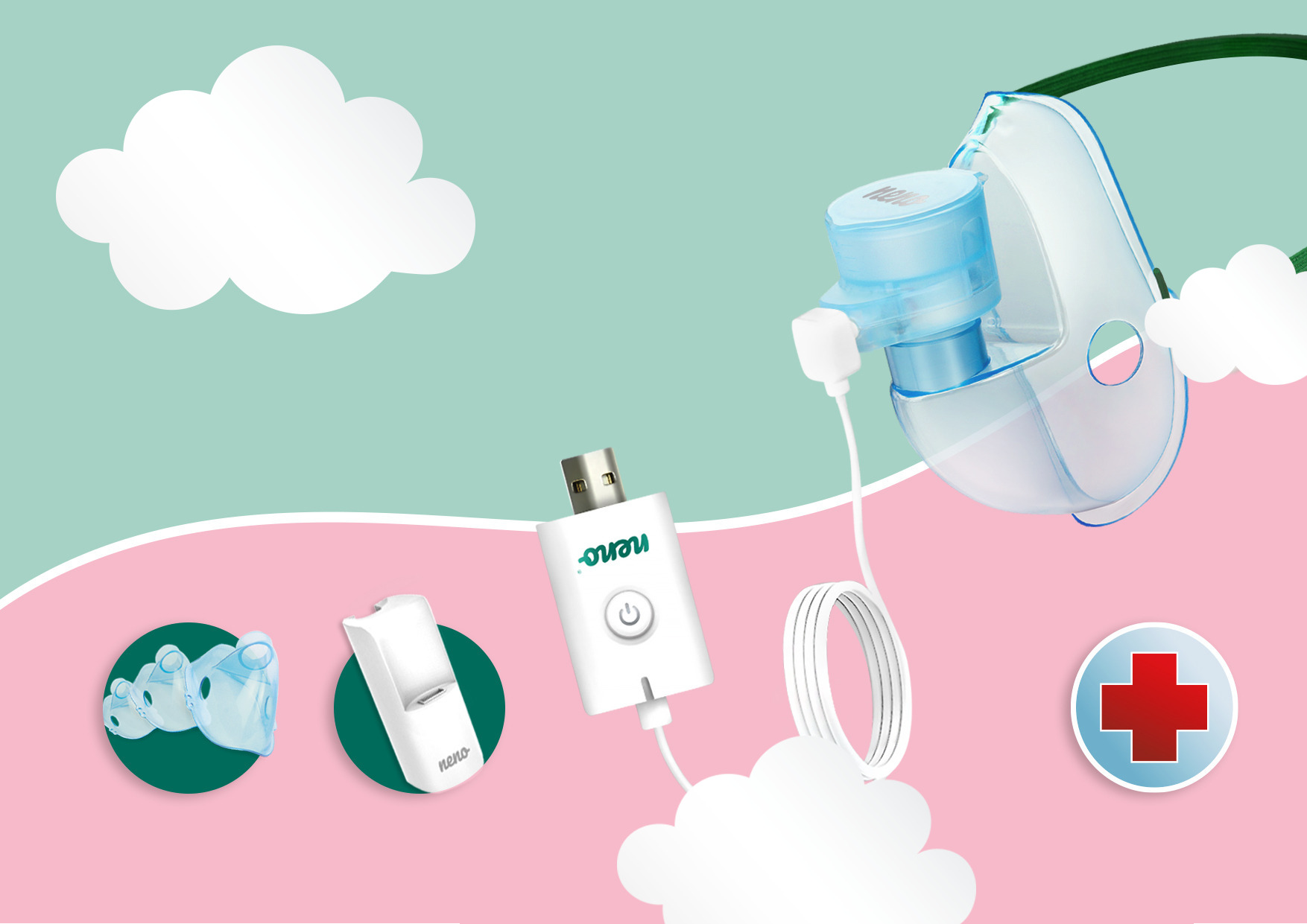 Neno Bene - небулайзер 