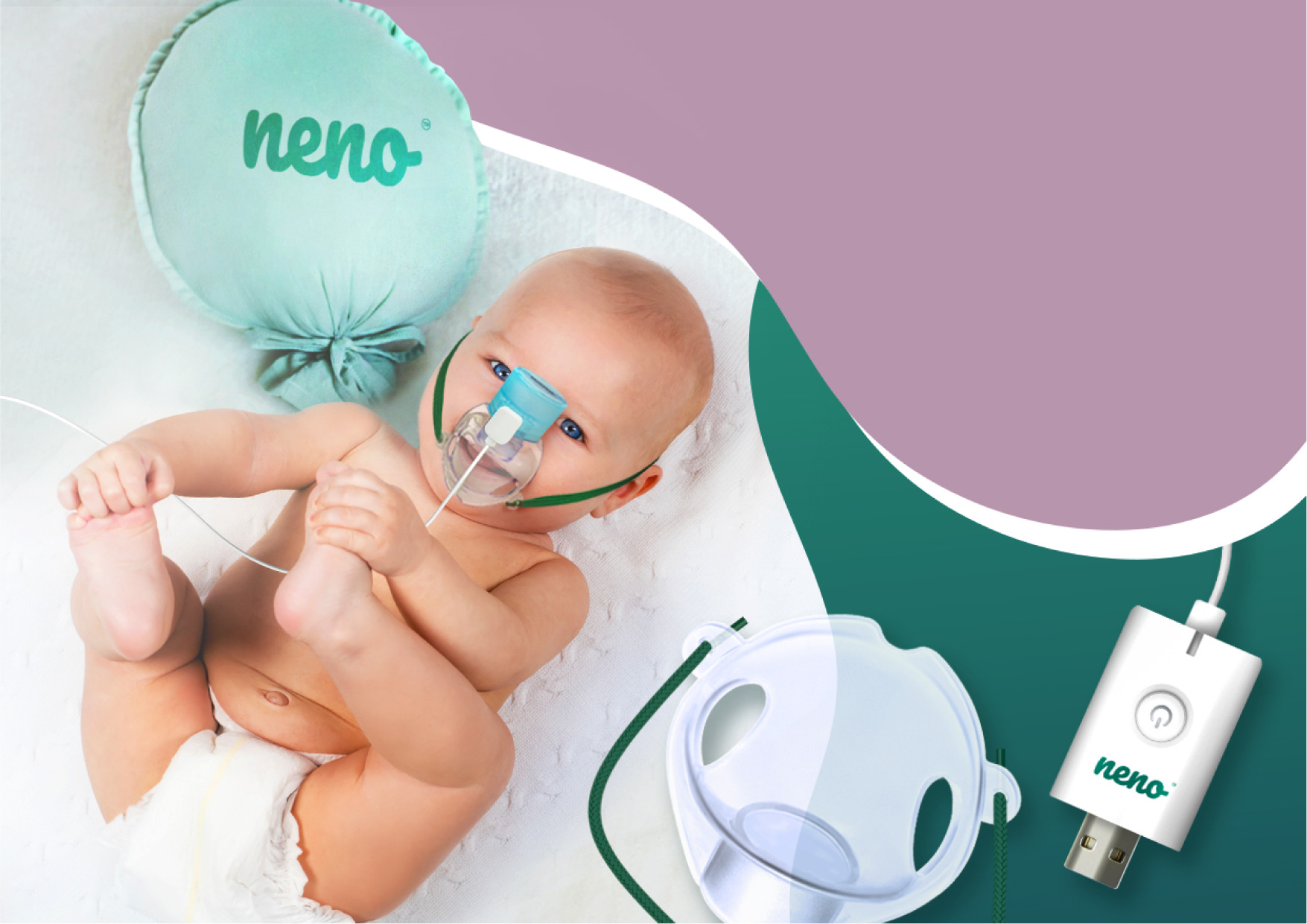 Немовля, інгаляції Нено Бене