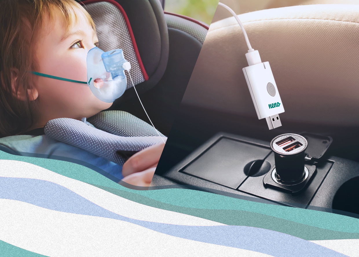 маленький хлопчик вдихає в автомобілі Neno Bene, який має зарядку USB-C