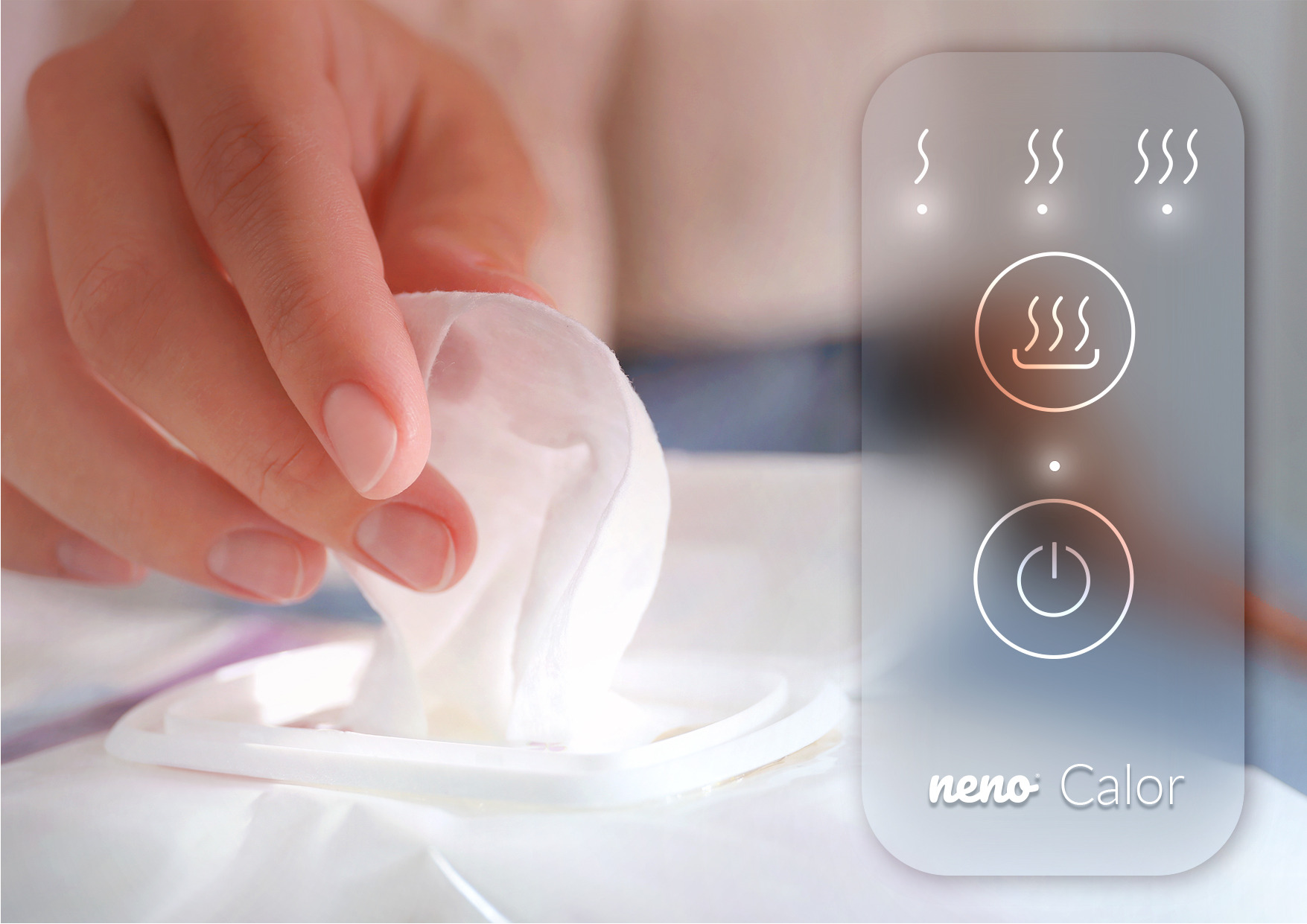 ручне витягування серветок з контейнера і дисплей з 3 рівнями нагріву