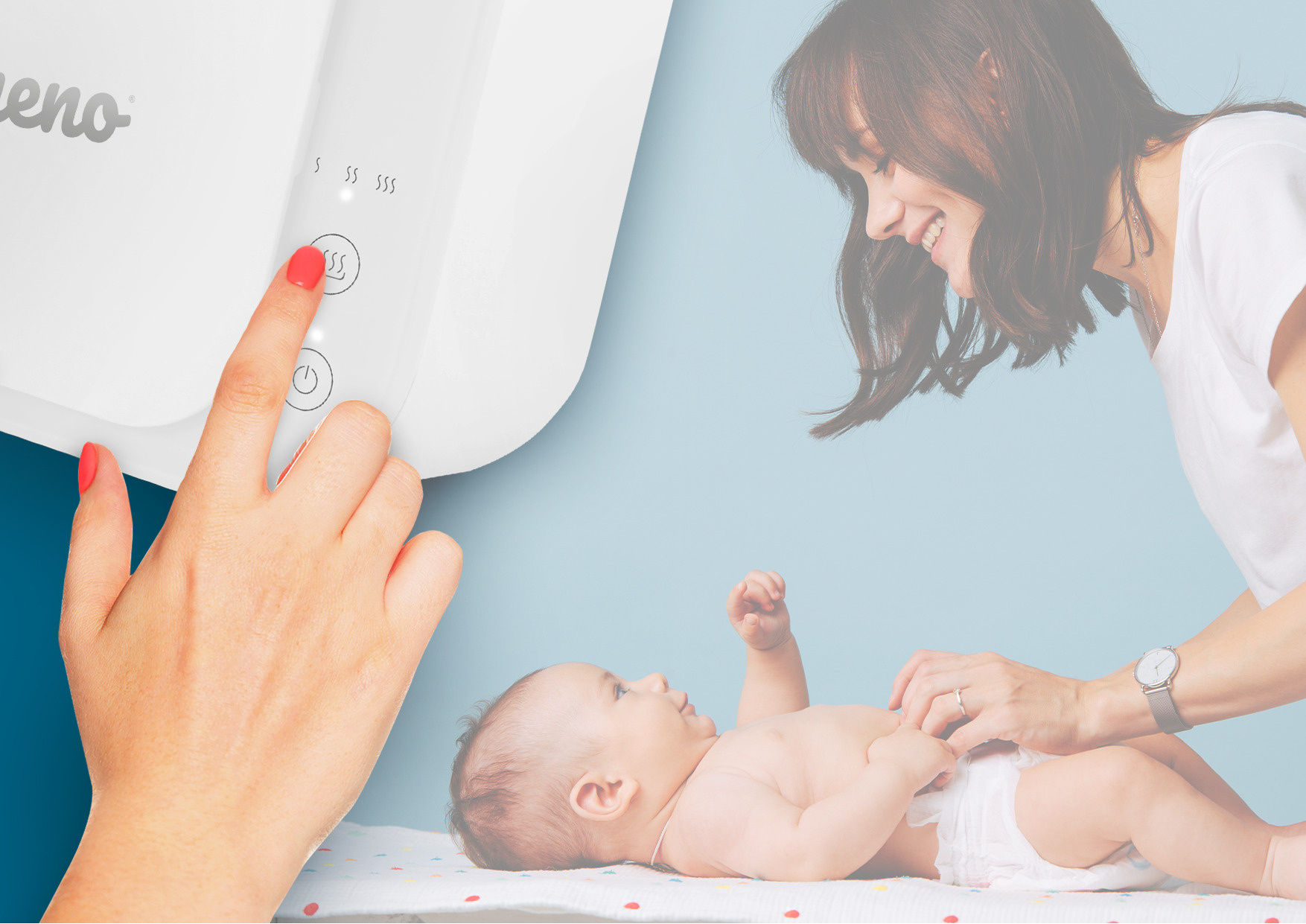 Сенсорна панель на підігрівачі для серветок Neno Calor