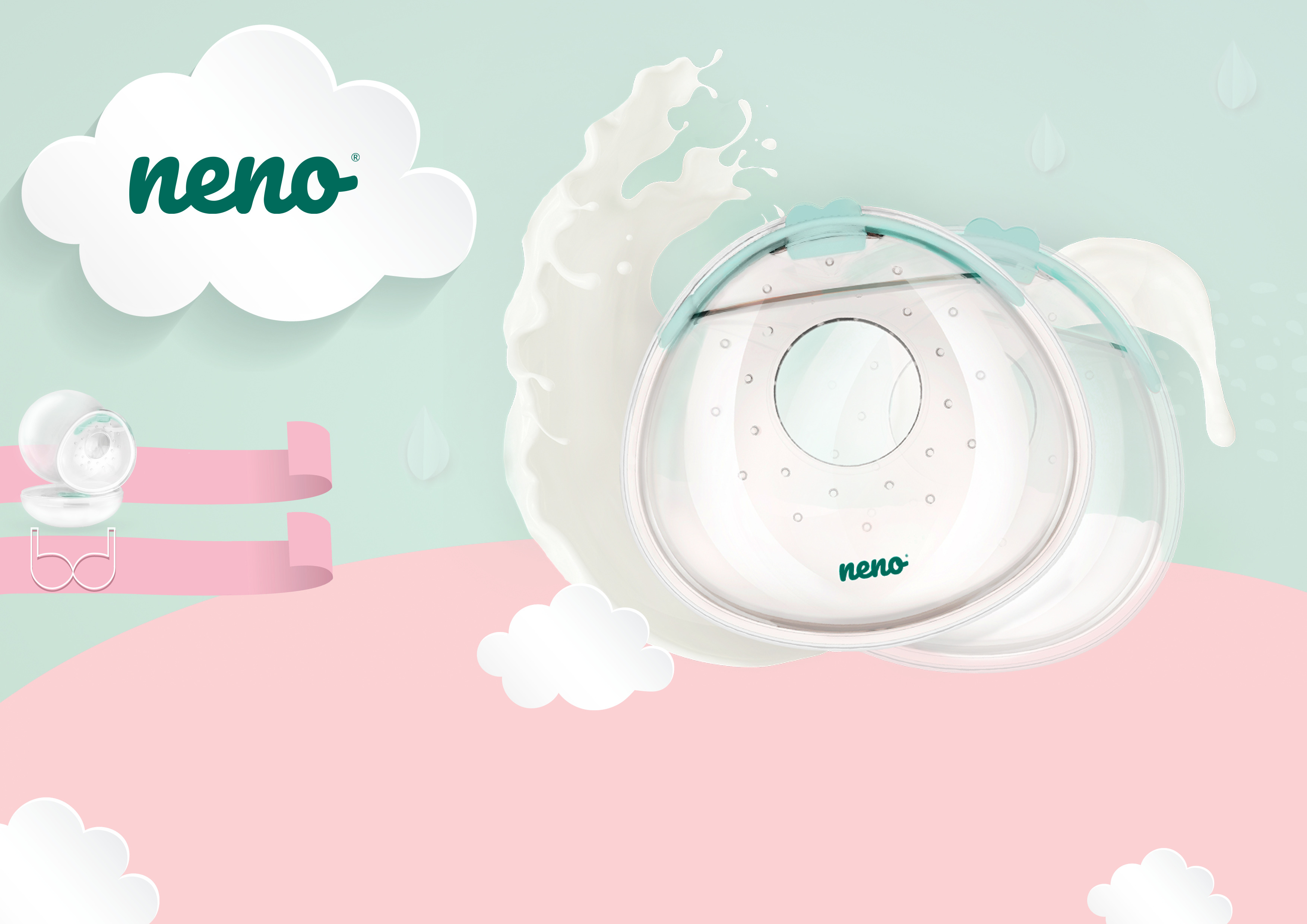 2 x молокозбірника для матерів