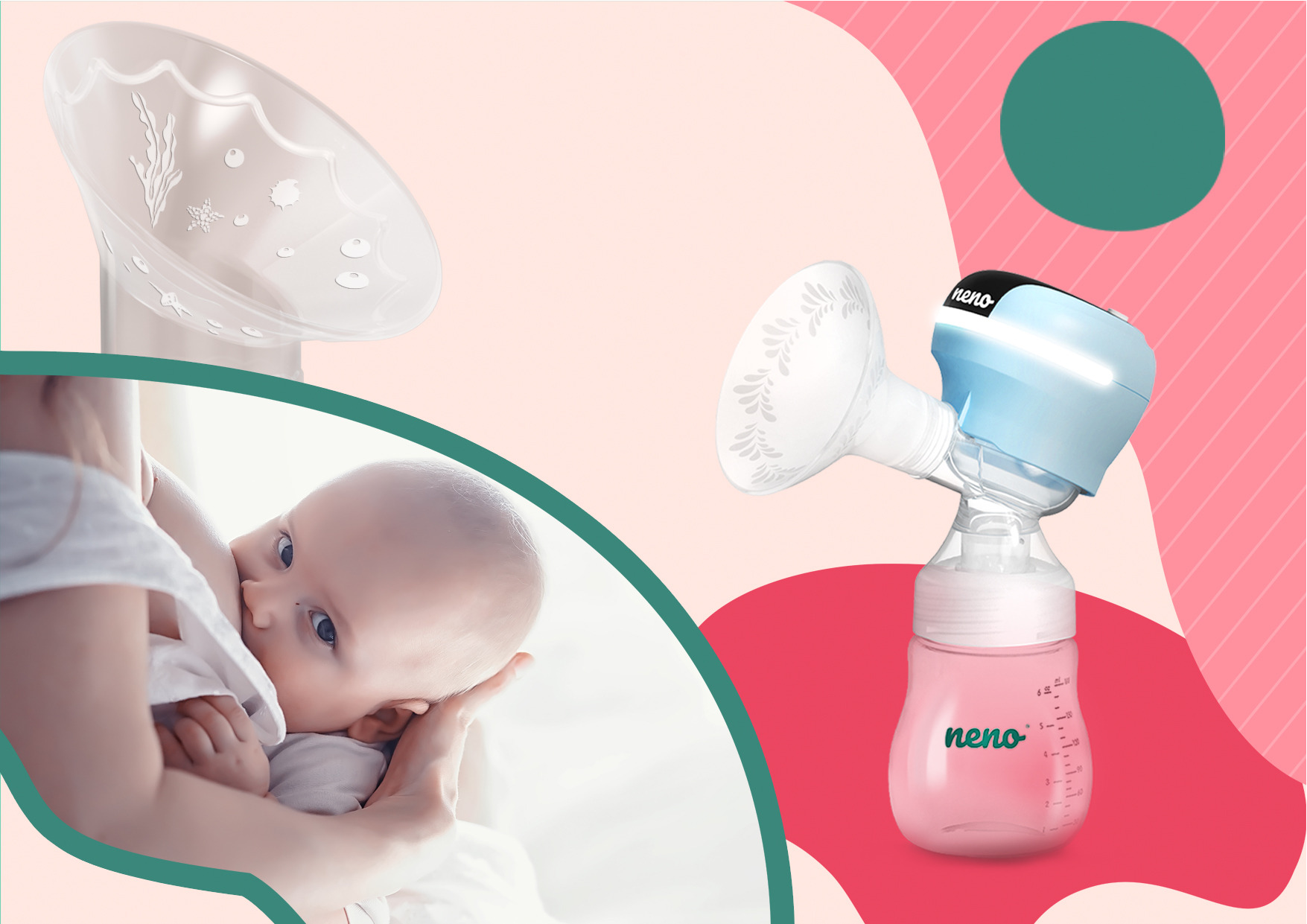 Молоковідсмоктувач Neno Angelo